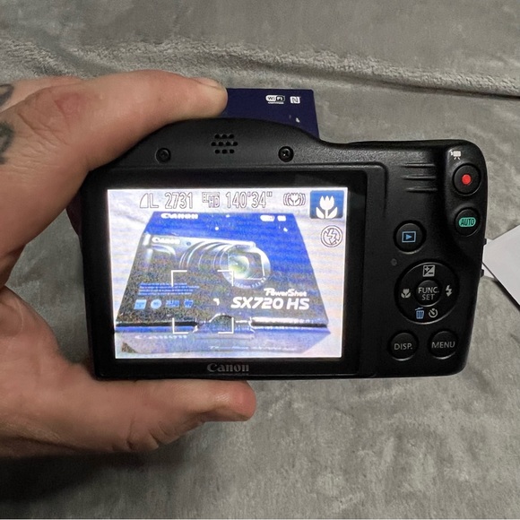 canon sx410iis power shot Excellent Condition Tested Working 20MPBlack Excellent - Picture 6 of 6